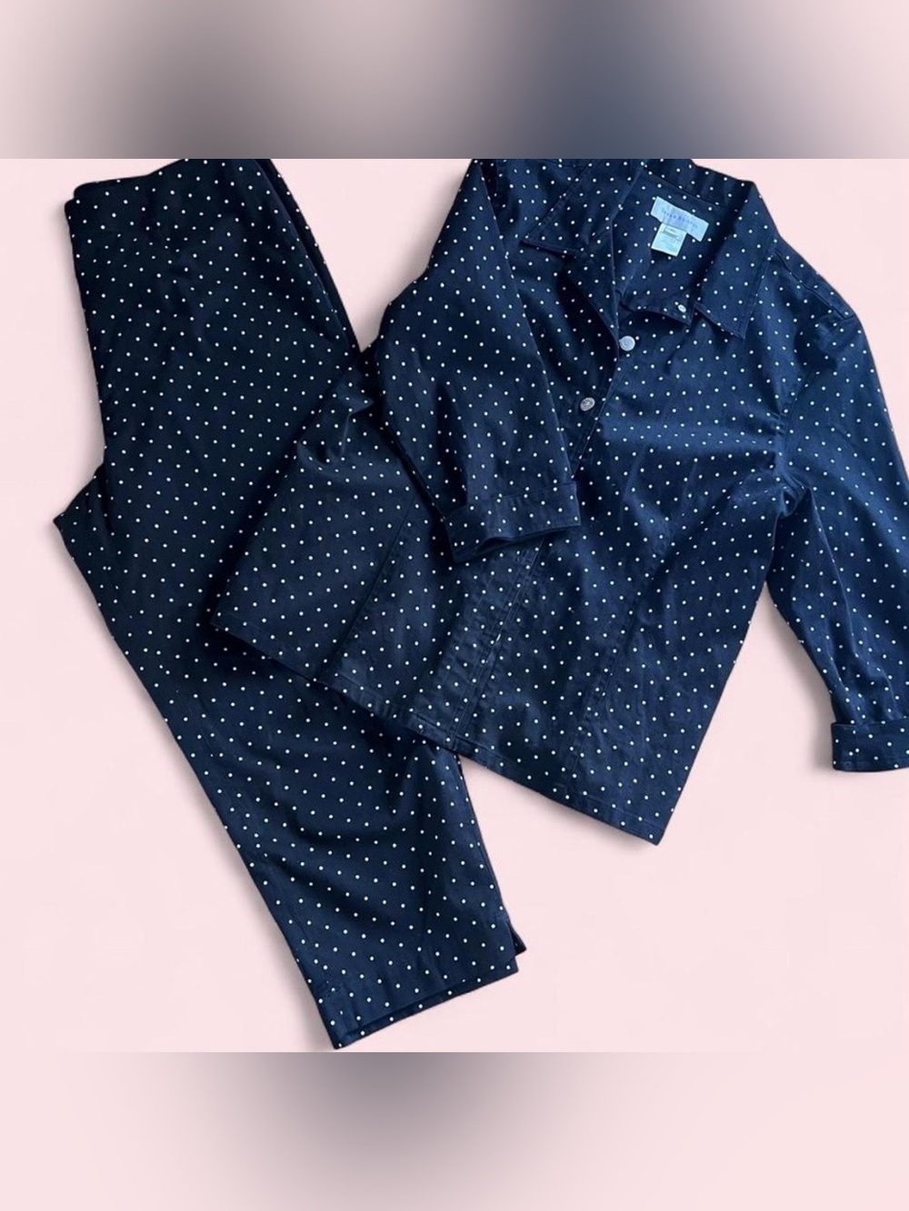 Susan Bristol Polkadot Pantsuit